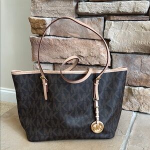Michael Kors Brown Tote Bag